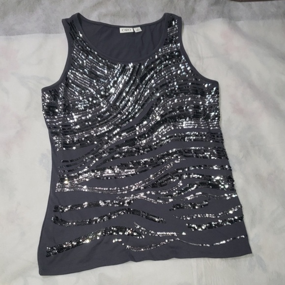 Cato sequin top Clearance